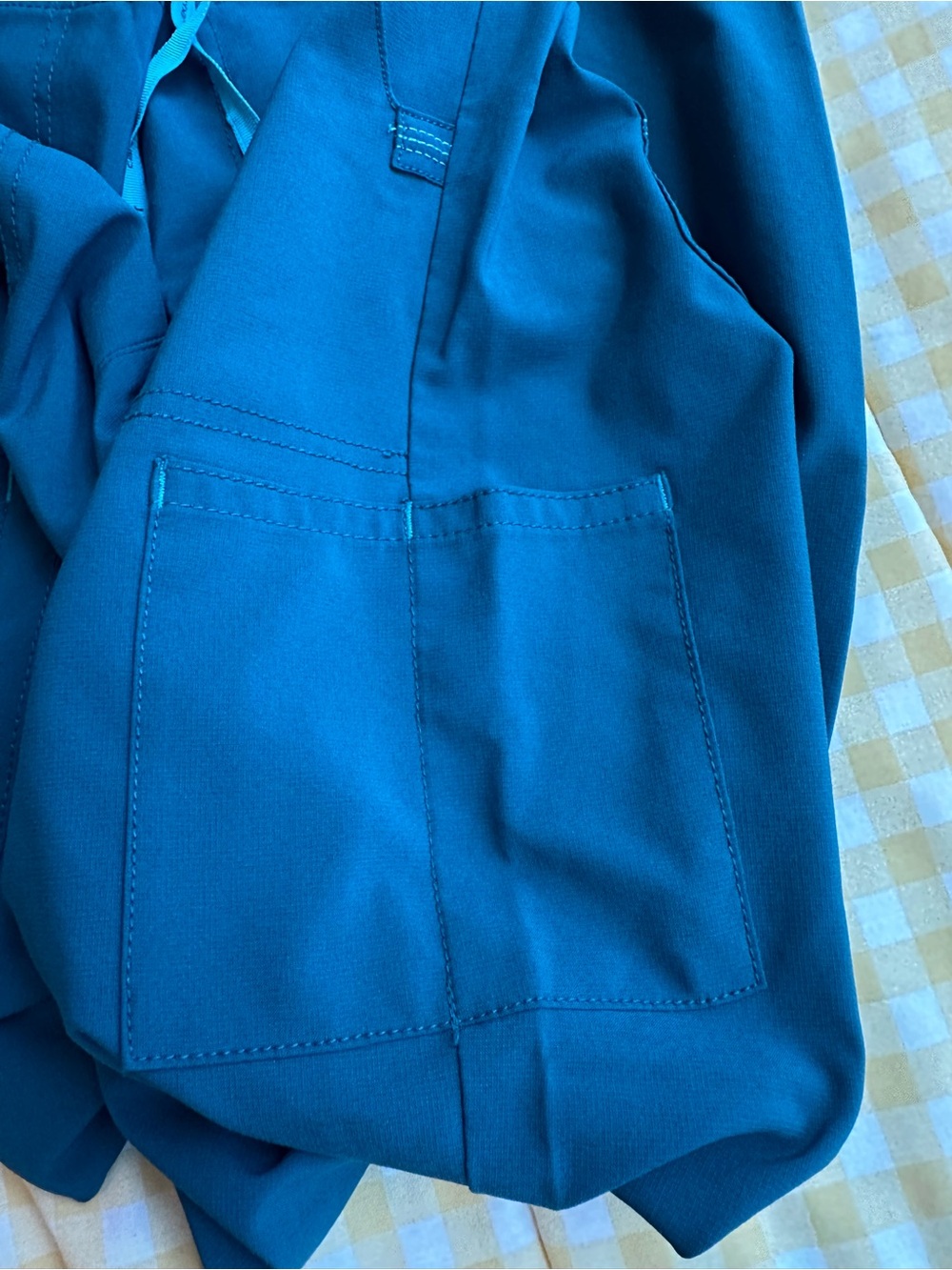 Carhartt Force Drawstring Baby Blue Scrubs - Picture 7 of 9